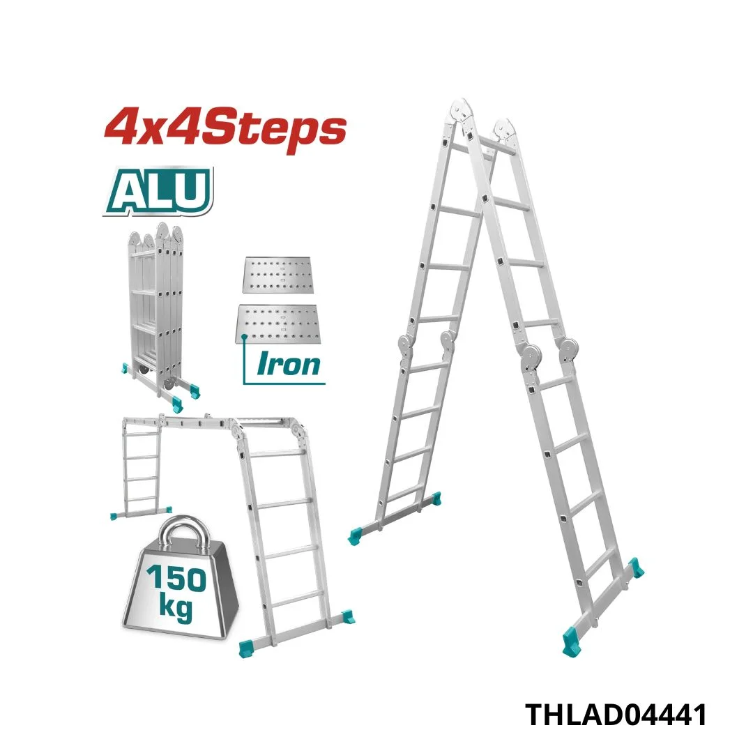 TOTAL echelle transformable aluminium 4×4 75m THLAD04441