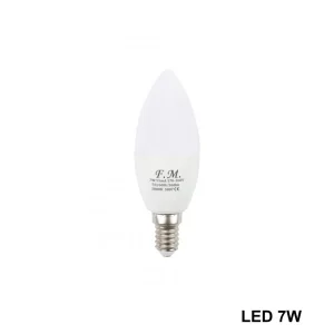 FM lampe led 7w E14 38LLC07DL